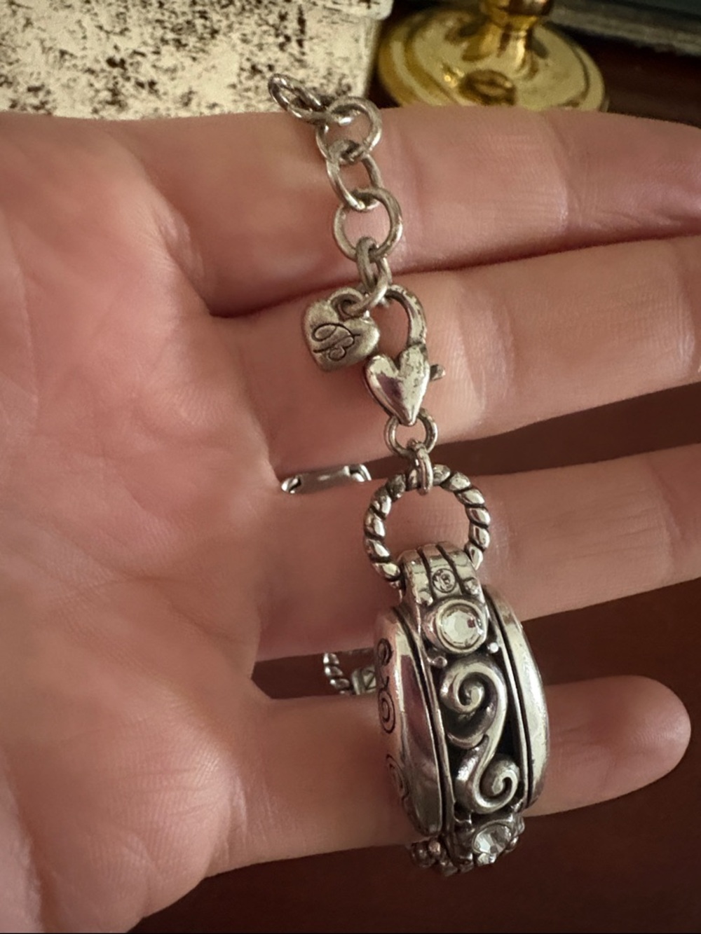 Brighton Sterling-Style Silver Link Bracelet - Picture 4 of 4